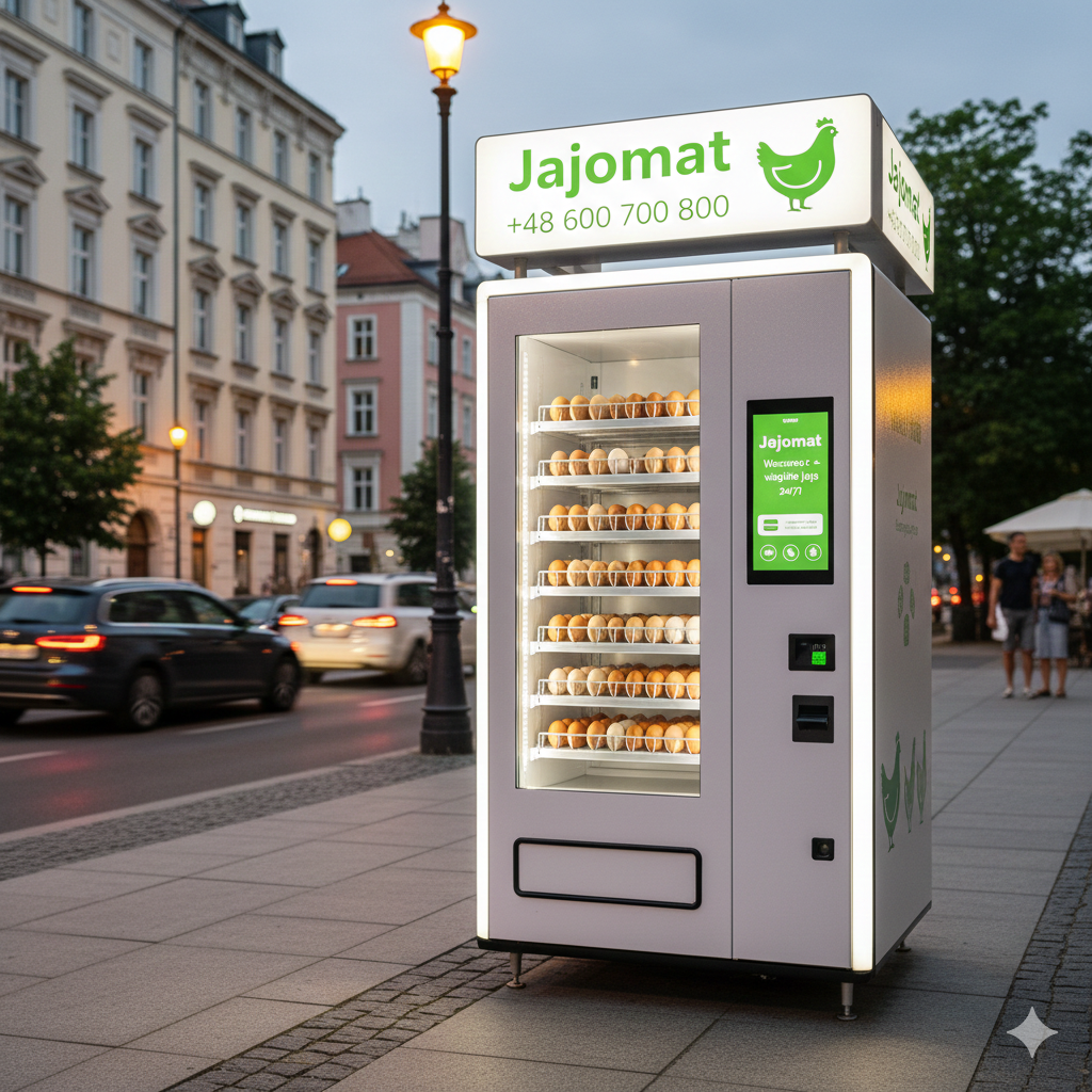 Automaty do sprzedaży jaj – nowy trend sprzedaży w rolnictwie